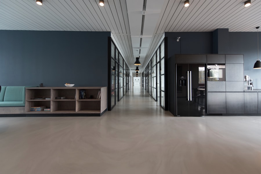 Modern consulting office workspace